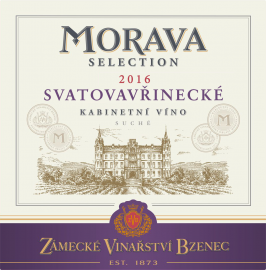 Morava SV 2016 etiketa