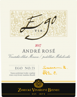 Ego A rosé 2017_ETIKETA