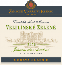 Morava classic VZ 2016 ETIKETA