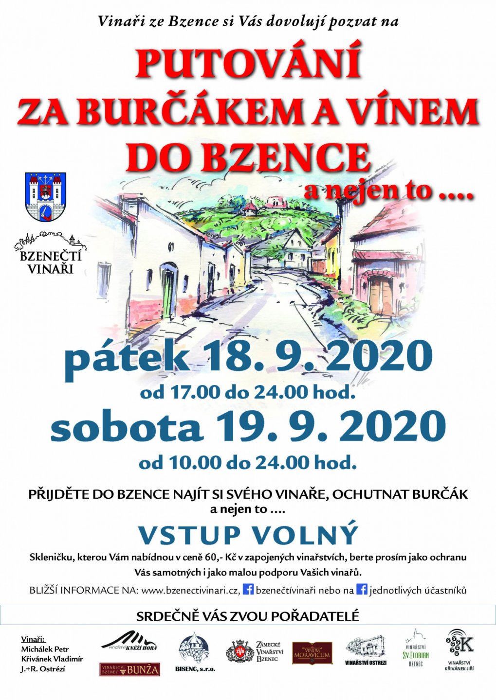 bzenec vinobrani 2020